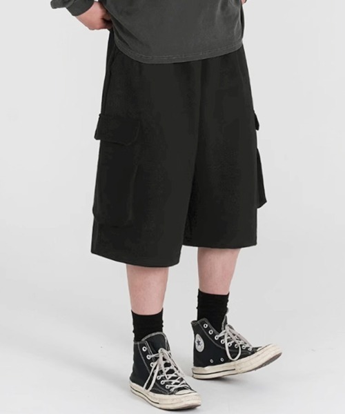 「NOWLE」 クロップドパンツ X-LARGE グレー メンズ_画像4