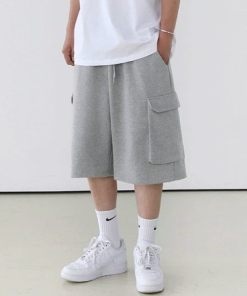 「NOWLE」 クロップドパンツ X-LARGE グレー メンズ_画像5
