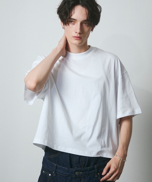 DAZE tシャツ クロップド丈 ショートスリーブTシャツ メンズ
