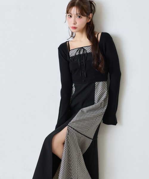 one after another NICE CLAUP チェックワンピース one after another NICE CLAUP ワンピース 「SMサイズ展開