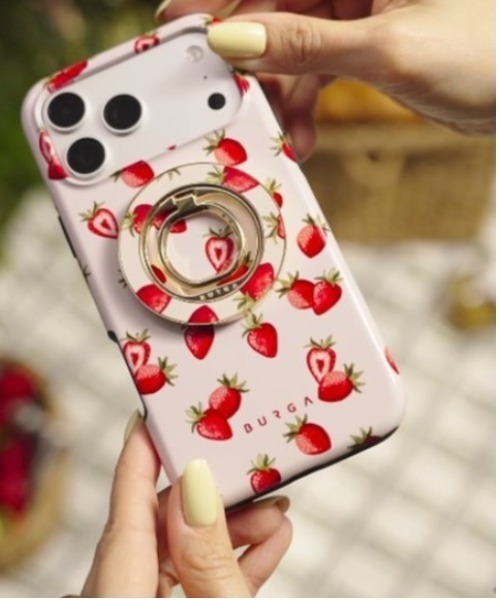 BURGA MagSafe対応 スマホリング スマホスタンド リングホルダー 落下