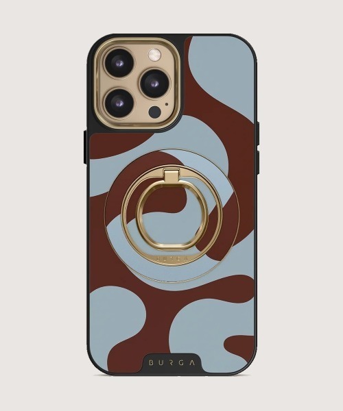BURGA MagSafe対応 スマホリング スマホスタンド リングホルダー 落下