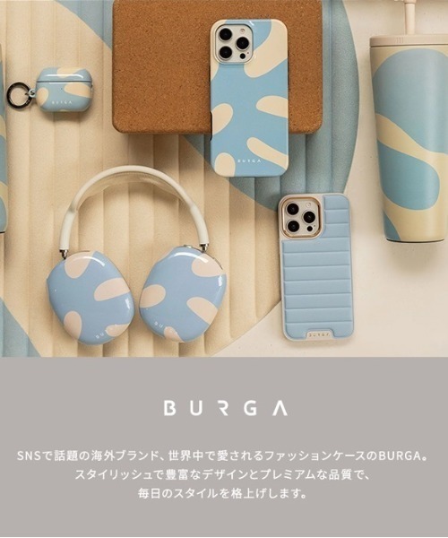 BURGA MagSafe対応 スマホリング スマホスタンド リングホルダー 落下