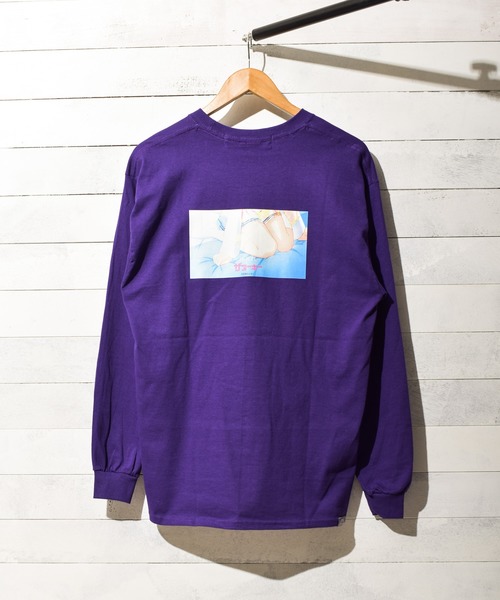tシャツ 「W」「it」「THE nookie」ANIME L/S TEE レディース メンズ tシャツ 「W」「it」「THE nookie」ANIME L/S TEE レディース