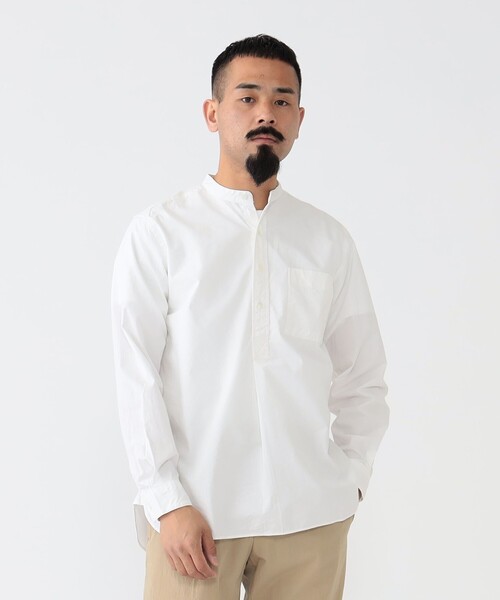 BEAMS+（ビームスプラス） シャツ BEAMS PLUS / ブロード バンドカラー