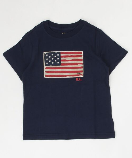 【送料込】POLO RALPH LAUREN_フラッグ ロゴ Tシャツ Polo Ralph Lauren Childrenswear tシャツ フラッグ コットン