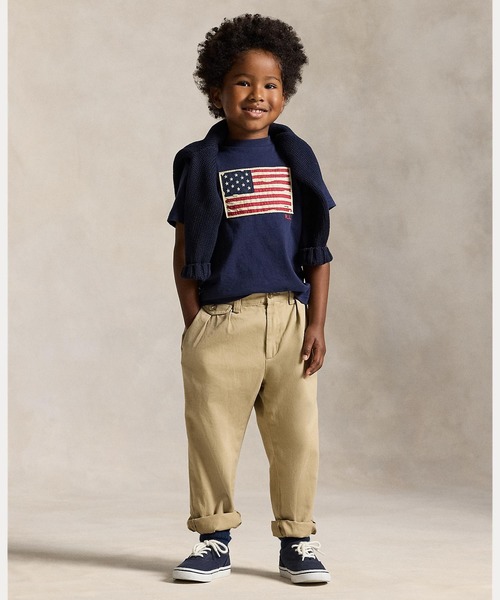 Polo Ralph Lauren Childrenswear tシャツ フラッグ コットン