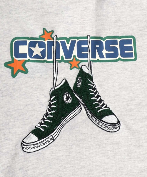 CONVERSE（コンバース） トレーナー スウェット サガラ刺繍 オーバー