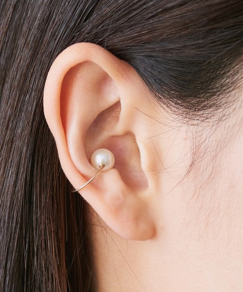 les bon bon パール　イヤーカフ les bon bon｜lily of the valley ear cuff イヤーカフ パール