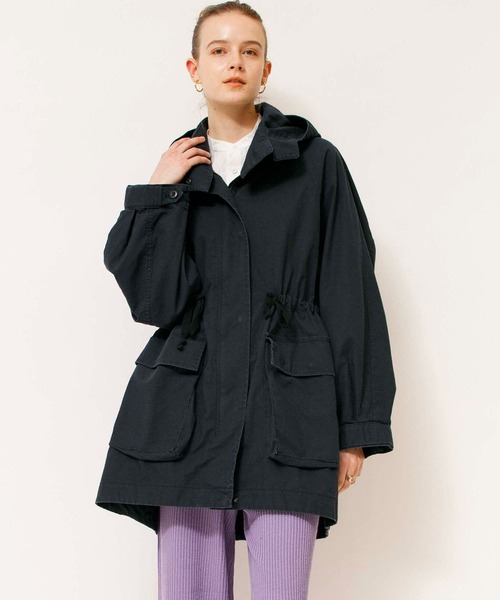 JOHNBULL ブラック 3wayモッズコート Johnbull（ジョンブル） モッズコート コート リップクロスミリタリー