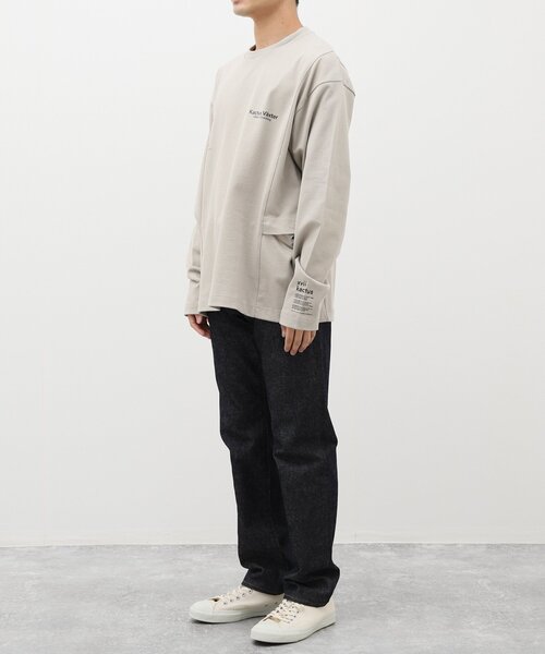 B.C STOCK tシャツ OLIVEDRAB キャリーポケット ロングスリーブT