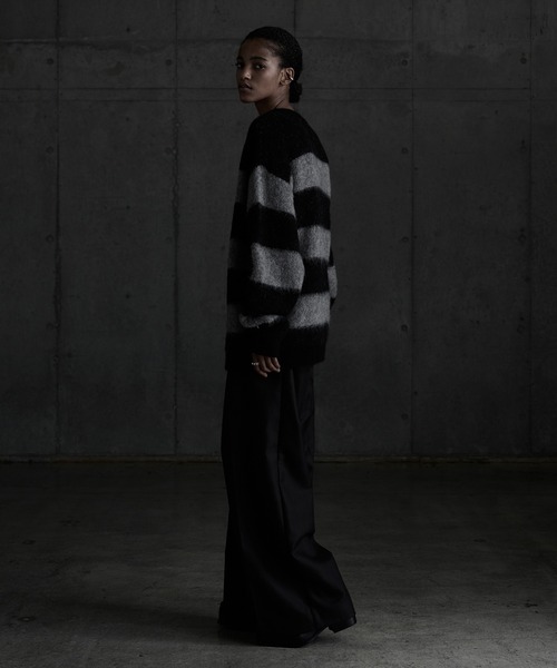 CALLNE セーター ニット Mohairmix Crewneck Knit / モヘア混クルー 