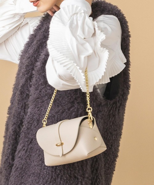 Gready Brilliant 2wayレザーミニショルダーバック Gready Brilliant（グレディブリリアン） ショルダーバッグ バッグ