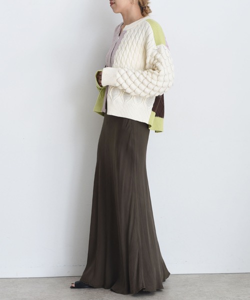 【未使用】Eimee Law MIXケーブルカーディガン エイミーロウ 未使用】Eimee Law MIXケーブルカーディガン エイミーロウ Eimee Law