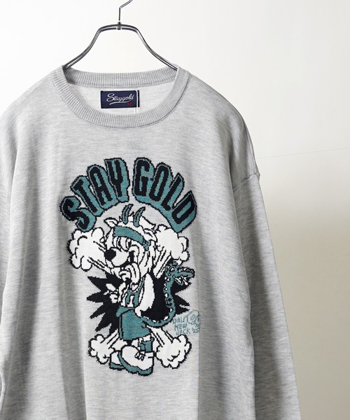 STAY GOLD セーター ニット 「STAYGOLD」Dai/NEW JACK クルーニット