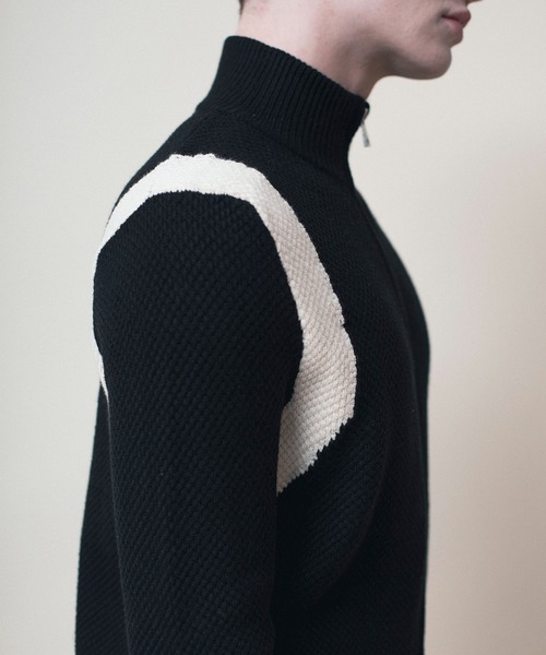 aimoha（アイモハ） カーディガン aimoha men バイカラーカーディガン