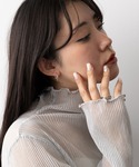 ピアス 「SETUP7」シンプルフープピアス ...の詳細画像5