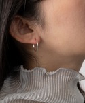ピアス 「SETUP7」シンプルフープピアス ...の詳細画像4