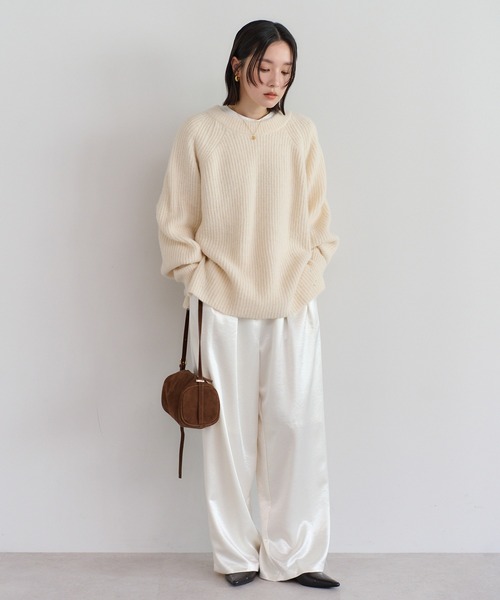 Bonjour Sagan（ボンジュールサガン） ニット セーター ウールタッチ