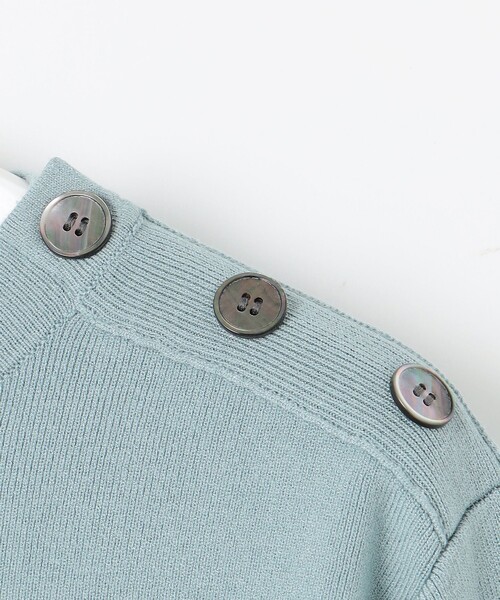 ニット セーター 「洗える」Rayon Stretch Border ニット レディース ニット セーター 「洗える」RAYON STRETCH BORDER ボートネック
