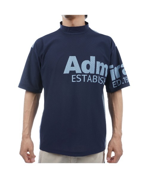 Admiral Golf tシャツ フレックスドライ モックシャツ メンズ
