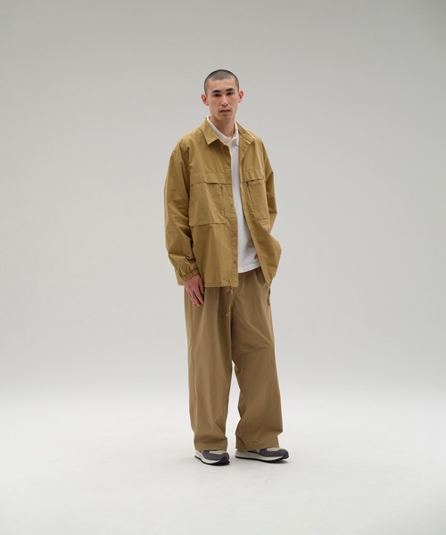 新品 BASEMARK Wide Chino Pants ワイドチノパンツ Honeys チノワイドストレート（股下64cm） ボトムス パンツ