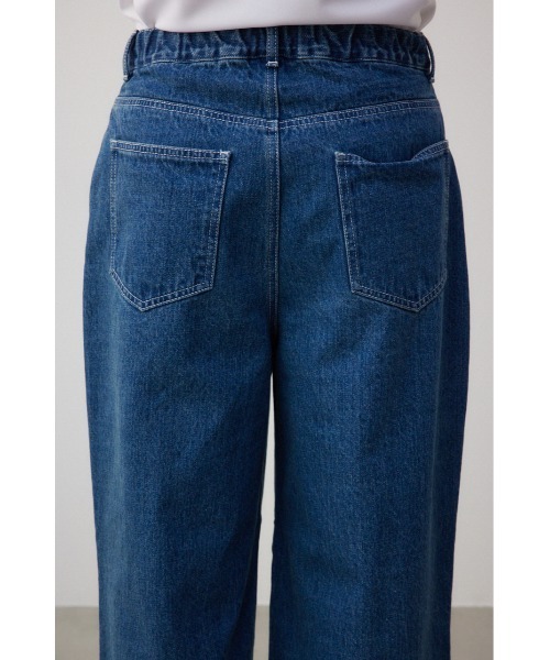 AZUL BY MOUSSY ジーンズ DENIM ハイウエストワイドパンツ