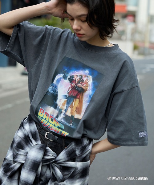 MONO-MART（モノマート） tシャツ 「BACK TO THE FUTURE ＆ JAWS」別注