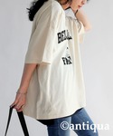 tシャツ ブルドッグロゴTシャツ レディースの詳細画像4