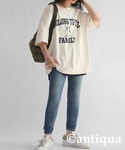 tシャツ ブルドッグロゴTシャツ レディースの詳細画像1