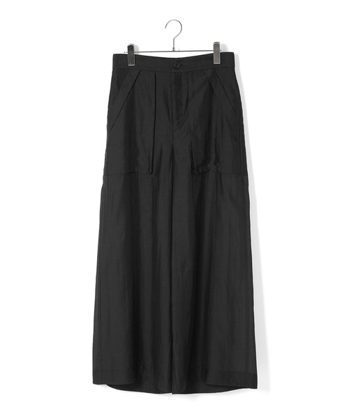 ADAM ET ROPE' パンツ シアーワークパンツ レディース