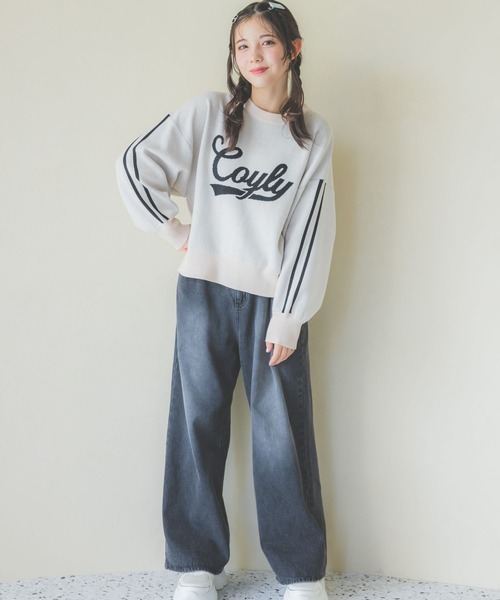 repipi armario パンツ ホックデニムワイドパンツ キッズ 子供服