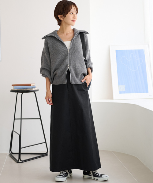 【新品】JOURNAL STANDARD relume/Aラインチノスカート JOURNAL STANDARD relume｜Aラインチノスカート | Rakuten