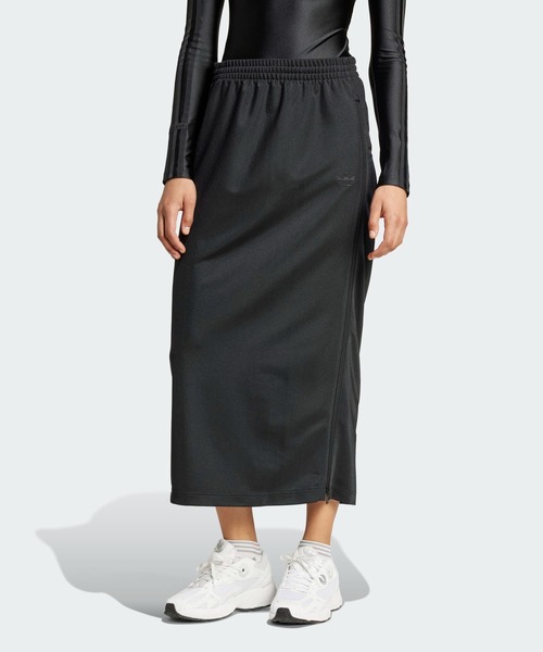 アディダス　オリジナルス　ファイヤーバード ジップアップ マキシスカート adidas スカート ファイヤーバード ジップアップ マキシスカート