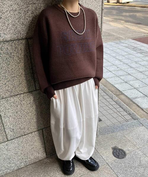 KBF（ケービーエフ） ニット セーター SACHIPOWDERリバーシブルニット