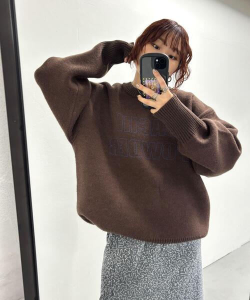 KBF（ケービーエフ） ニット セーター SACHIPOWDERリバーシブルニット