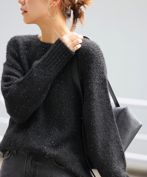 ジャーナルスタンダードレリューム　キラキラニュアンスPO セール】《追加》キラキラニュアンスプルオーバー（ニット/セーター