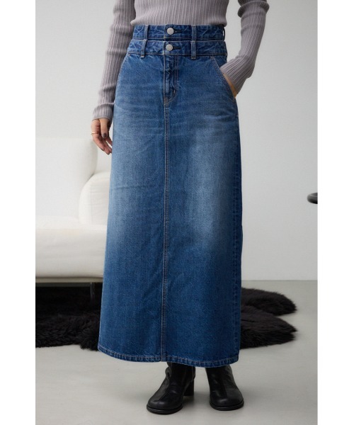 AZUL BY MOUSSY（アズールバイマウジー） デニムスカート AZUL DENIM