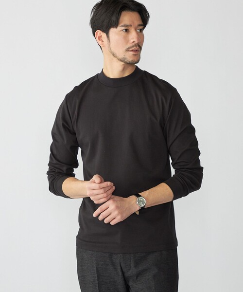 BRIEFING　メンズLサイズ　モックネックロングシャツ BRIEFING/ブリーフィング MS TOUR LS HIGH NECK ハイネック