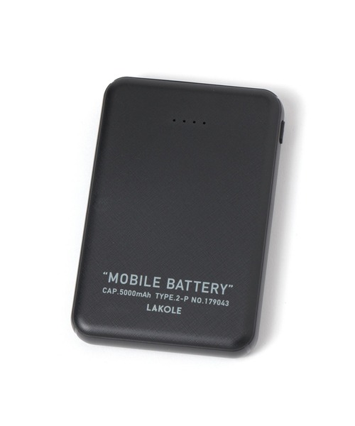 LAKOLE(ラコレ) 5000mAh薄型モバイルバッテリー / 234278 : ZOZOTOWN LAKOLE(ラコレ) 5000mAh薄型モバイルバッテリー / 234278 : ZOZOTOWN