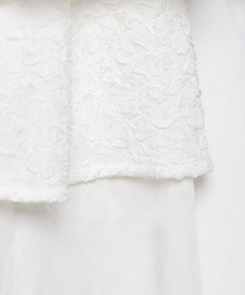 LANVIN en Bleu ニット セーター アシンメヘムコンビニット レディース