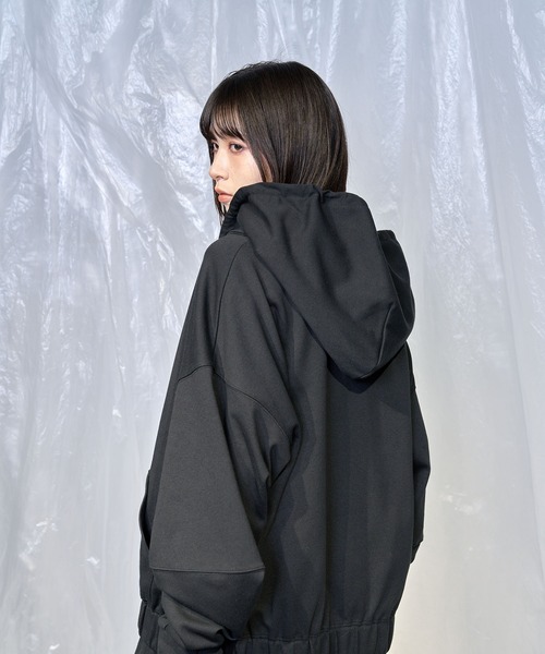 Nora Lily（ノラリリー） パーカー 「Nora Lily」Attached Hood 3D