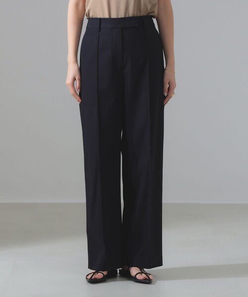 未使用◆Demi-Luxe BEAMS ◆ストライプ コットン パンツ Demi-Luxe BEAMS（デミルクス ビームス）の「Demi-Luxe BEAMS