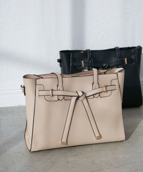 VIS（ビス） トートバッグ 「A4収納」フラップタイトートバッグ