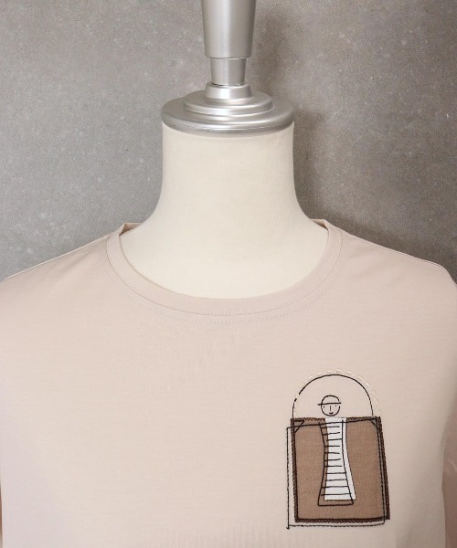 STUDIO PICONE（スタジオピッコーネ） tシャツ 半袖 タックスリーブT