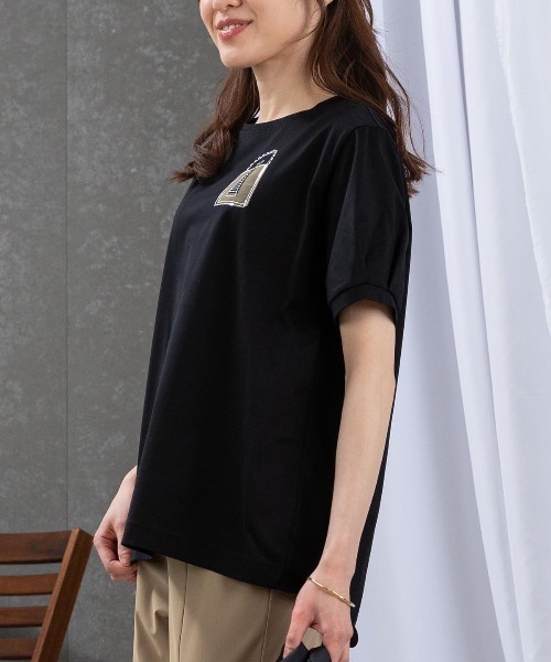 STUDIO PICONE（スタジオピッコーネ） tシャツ 半袖 タックスリーブT