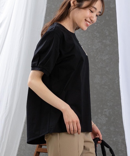 STUDIO PICONE（スタジオピッコーネ） tシャツ 半袖 タックスリーブT