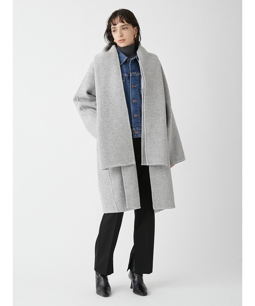 Mila Owen（ミラオーウェン） コート 0 グレー レディース : ZOZOTOWN