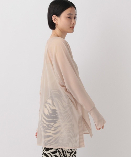 アパートバイ　シアーBIGプルオーバー セール】シアーBIGプルオーバー（Tシャツ/カットソー）｜A part