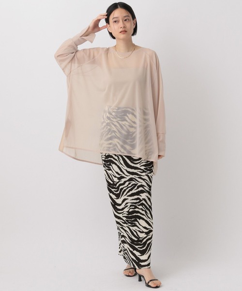 アパートバイ　シアーBIGプルオーバー セール】シアーBIGプルオーバー（Tシャツ/カットソー）｜A part